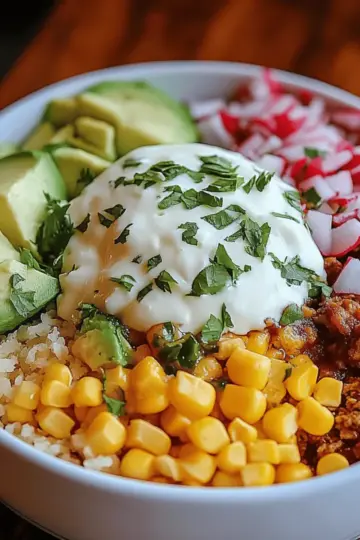 Taco Rice Bowl
