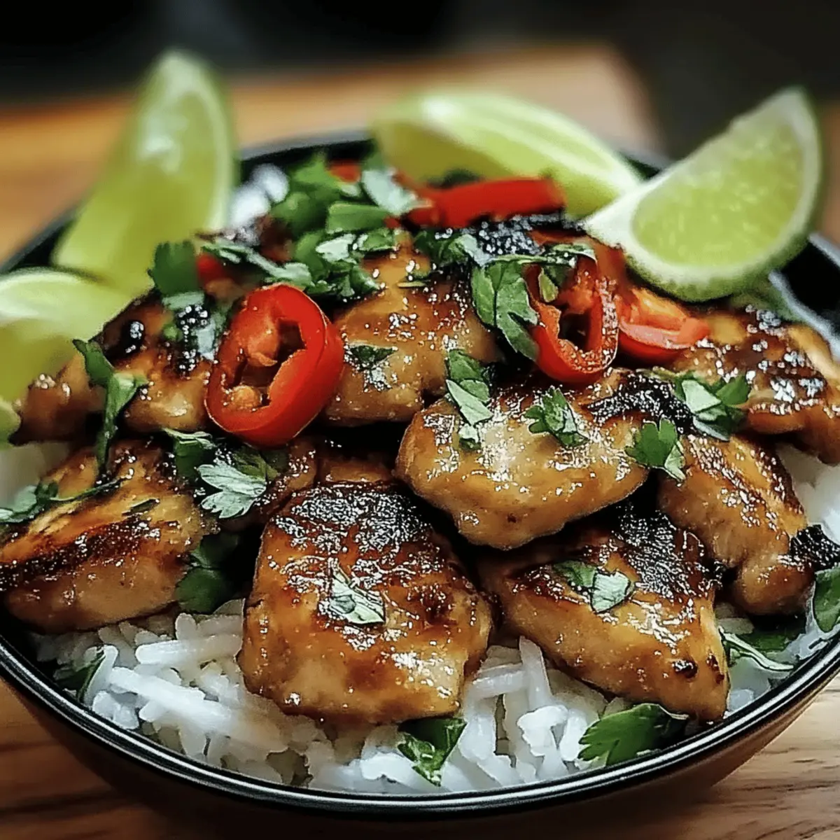 Juicy Lemongrass Chicken Vietnamese Style
