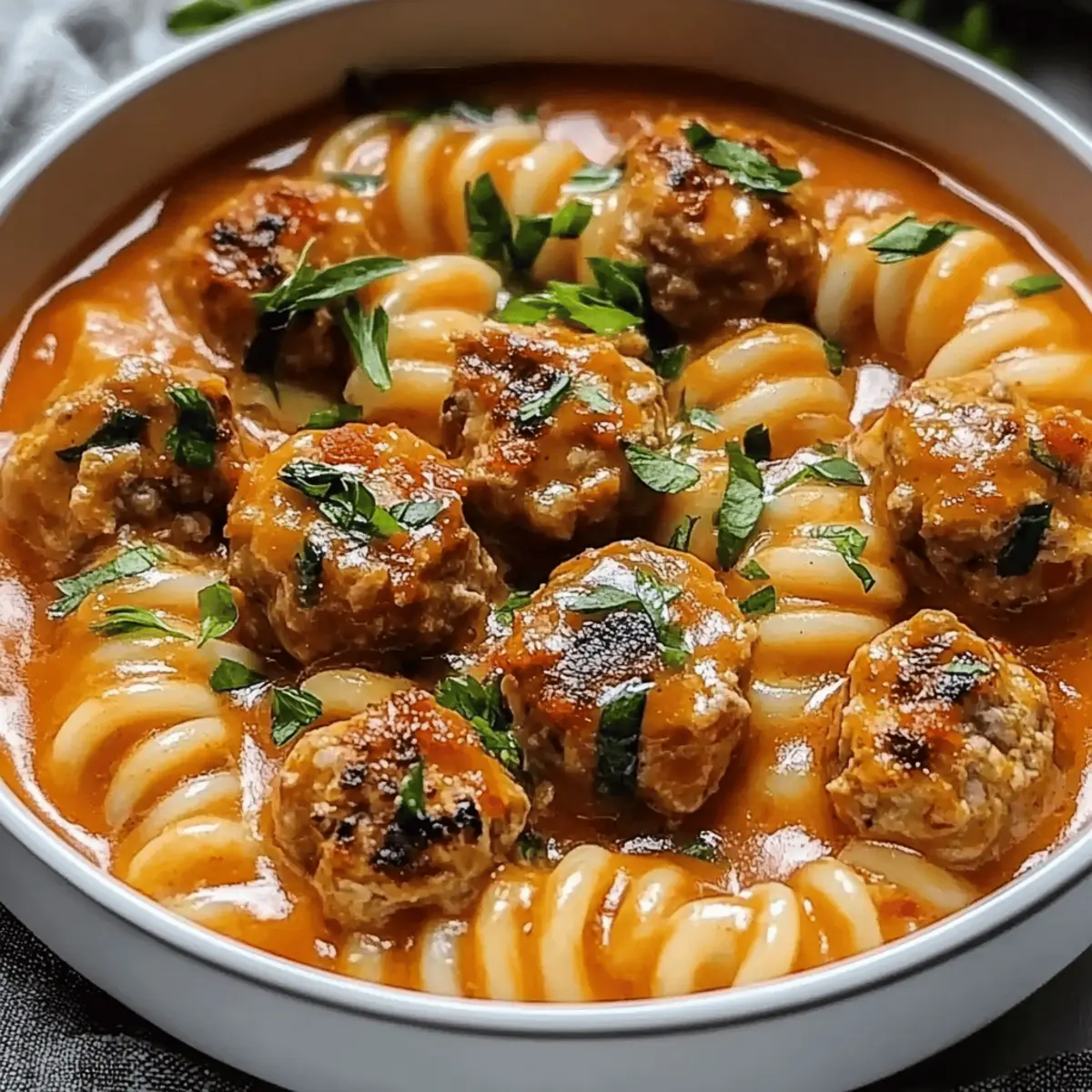 Italian Meatball Soup