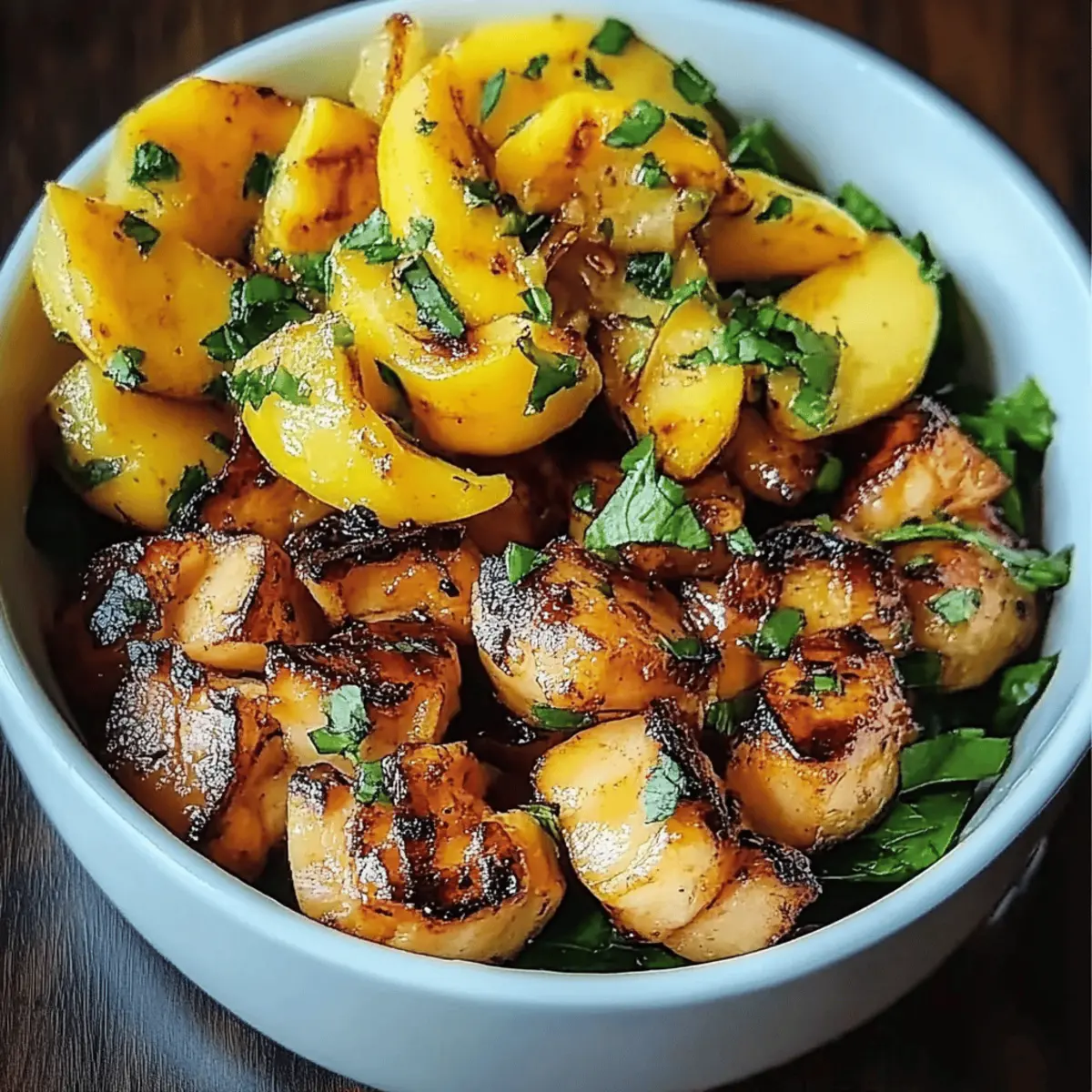 Shrimp Avocado Mango Bowls