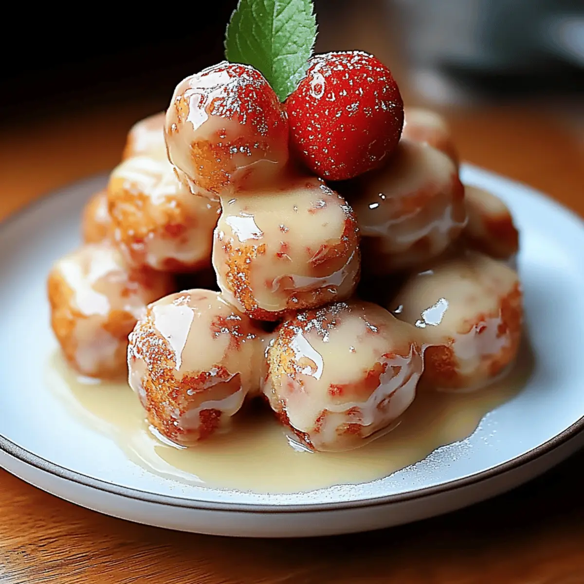 Apple Fritter Bites