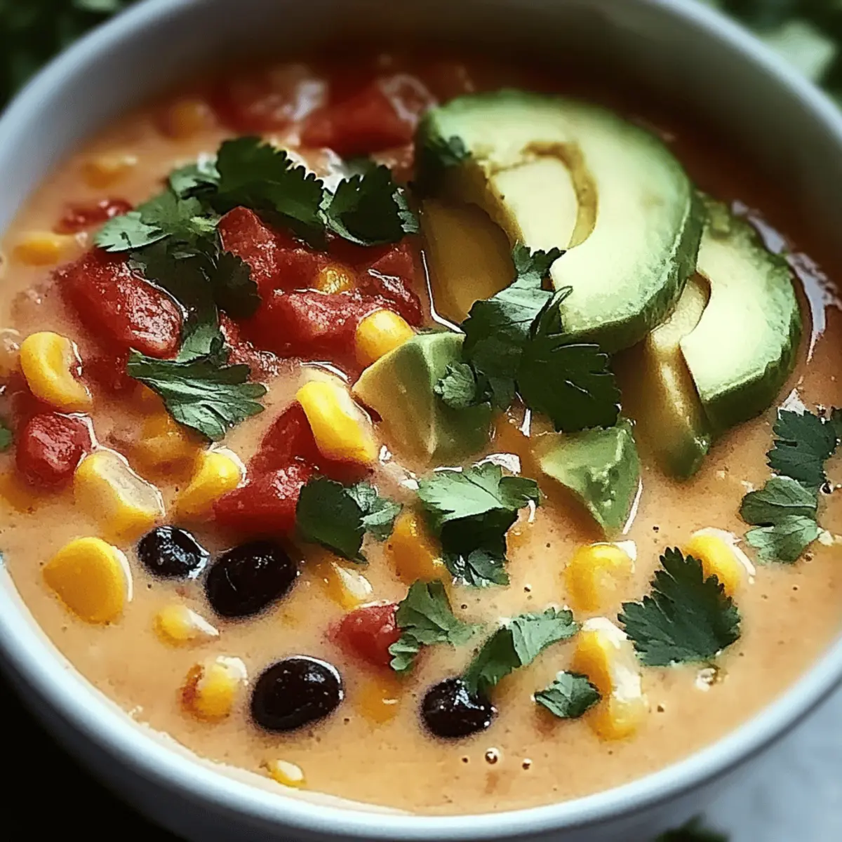Chicken Enchilada Soup