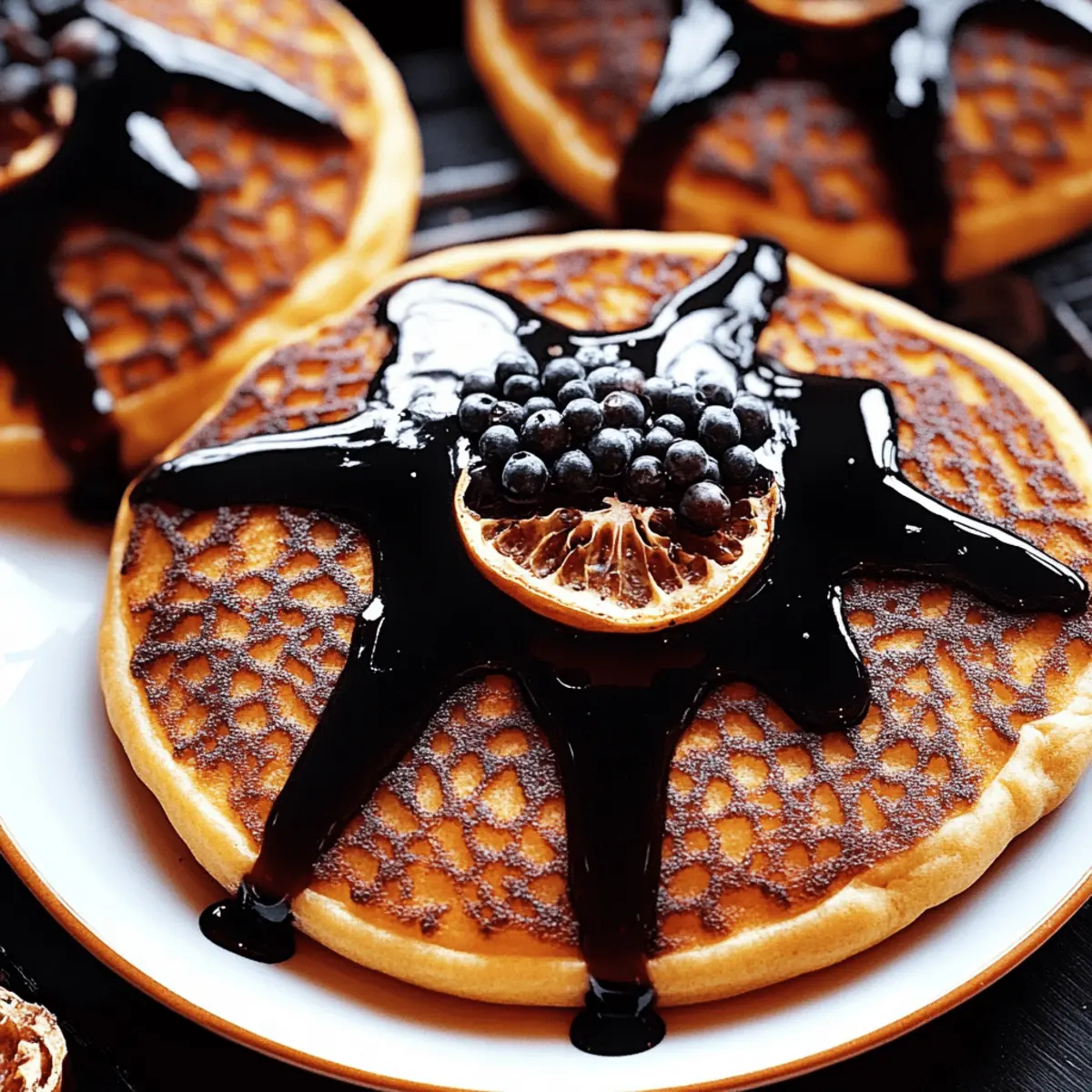 Spider Pancakes