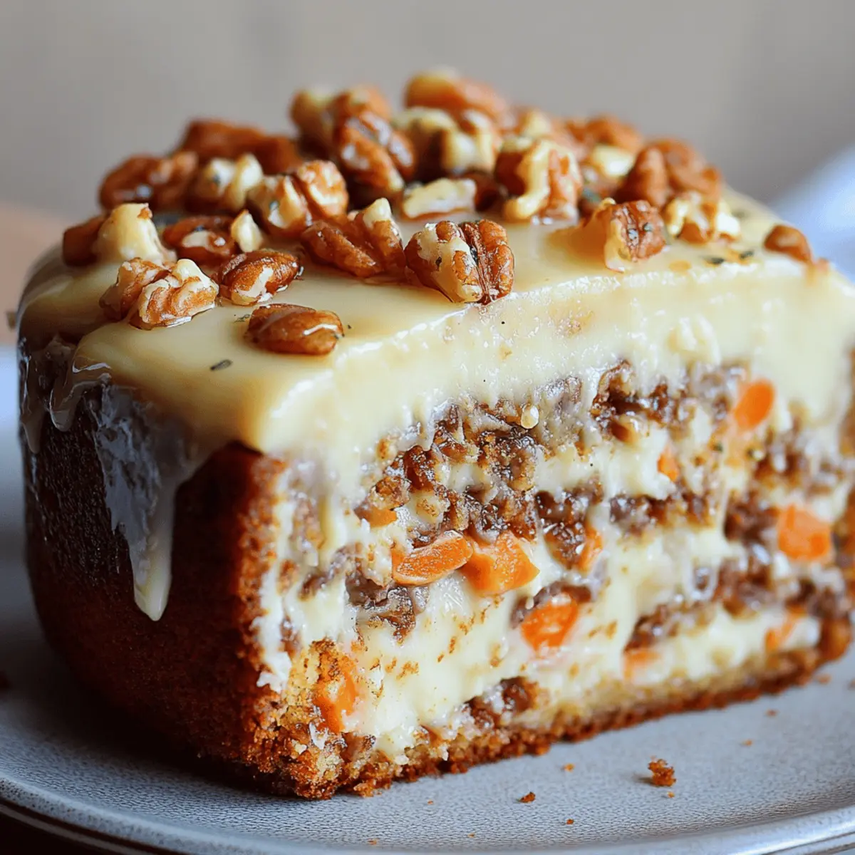 Carrot Cake Cheesecake
