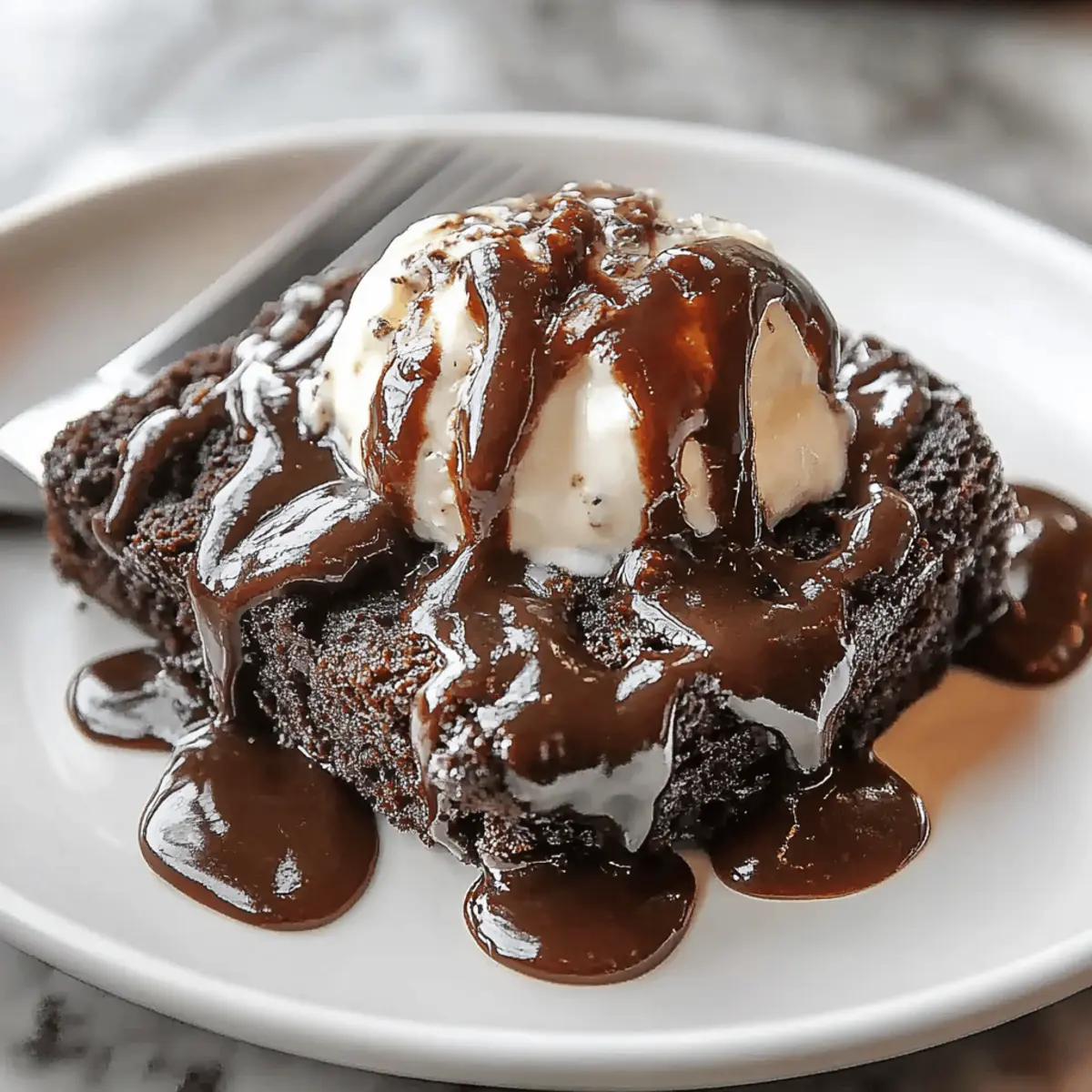 Crockpot Chocolate Lava Cake