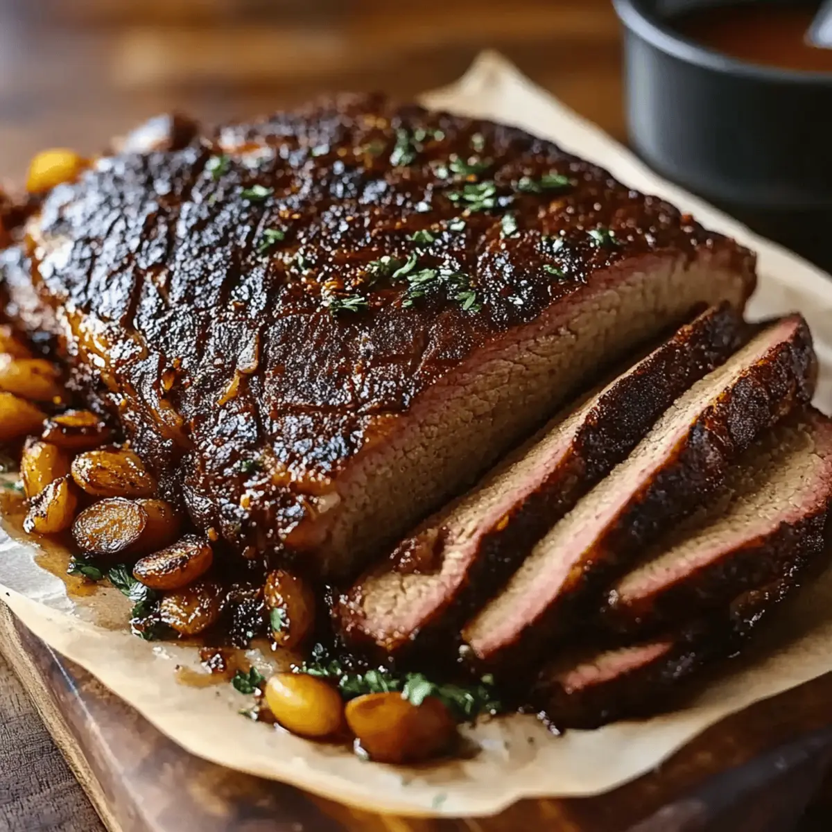 Texas-Style Brisket in the Oven