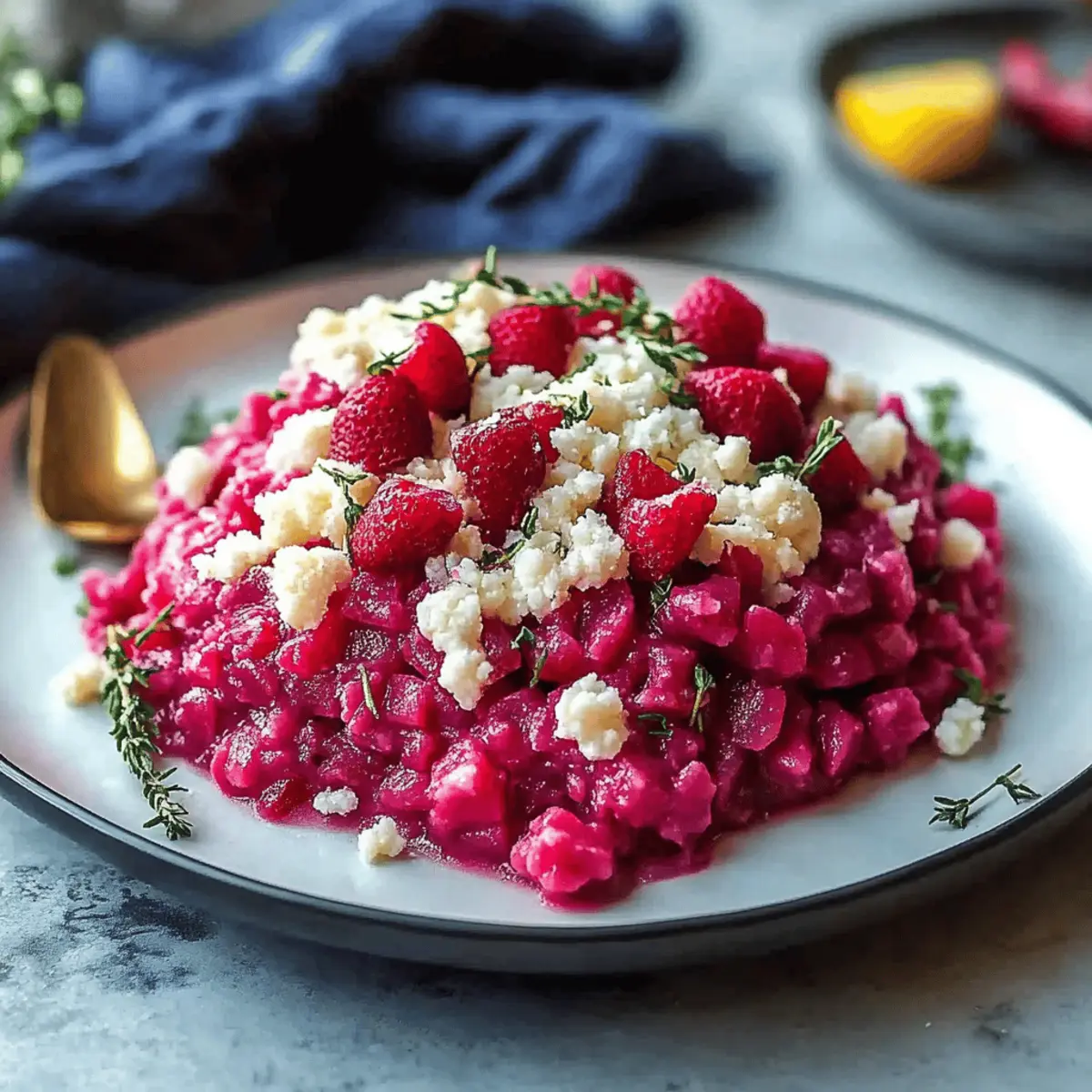 Beet Risotto