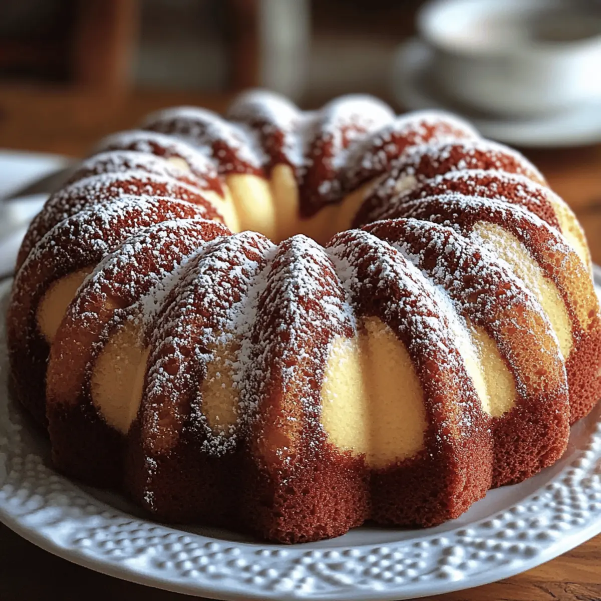 Cinnamon Swirl Bundt Cake
