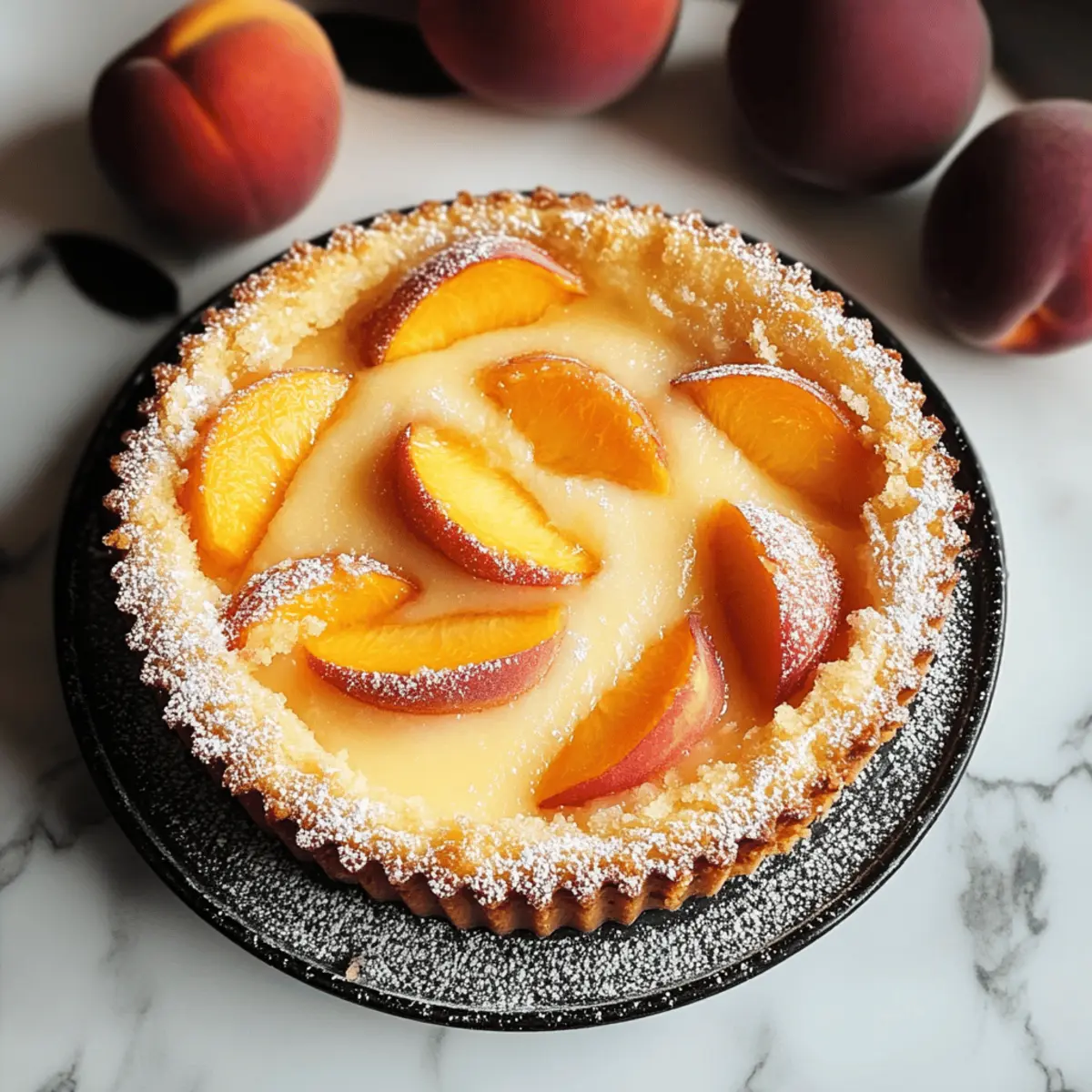 Fresh Peach Cake