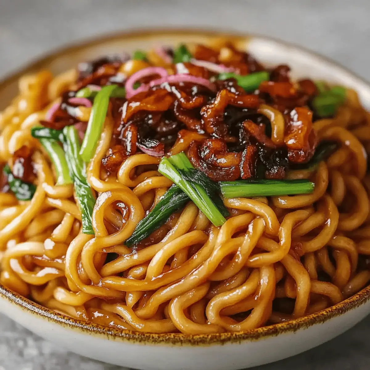 Shanghai Fried Noodles