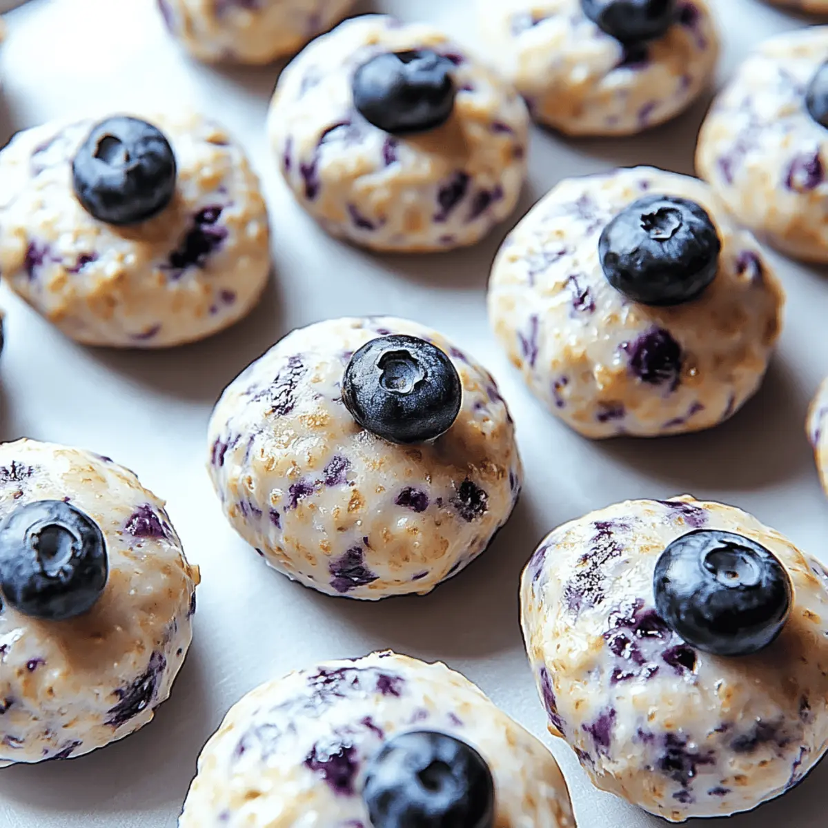 Blueberry Cheesecake Protein Bites