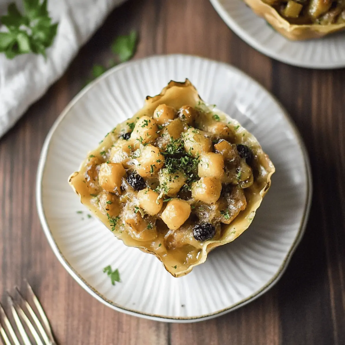 Curried Chickpea Stuffed Acorn Squash