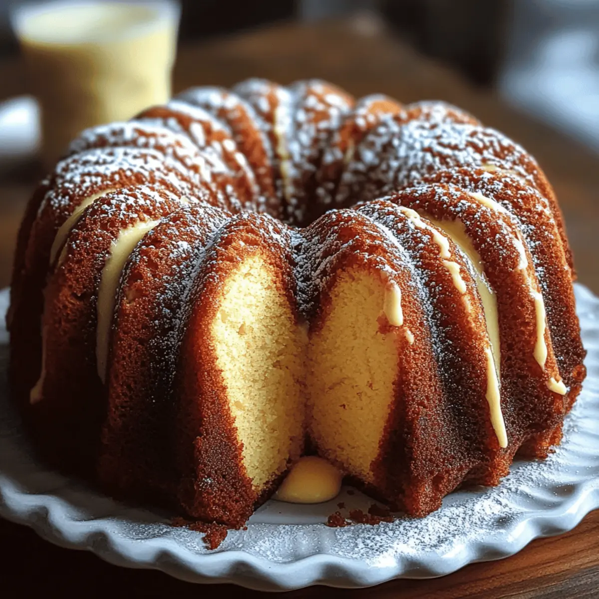 Cinnamon Swirl Bundt Cake