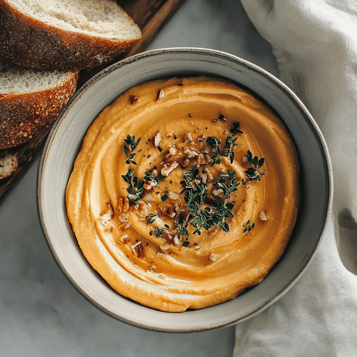 Pumpkin Whipped Feta Dip