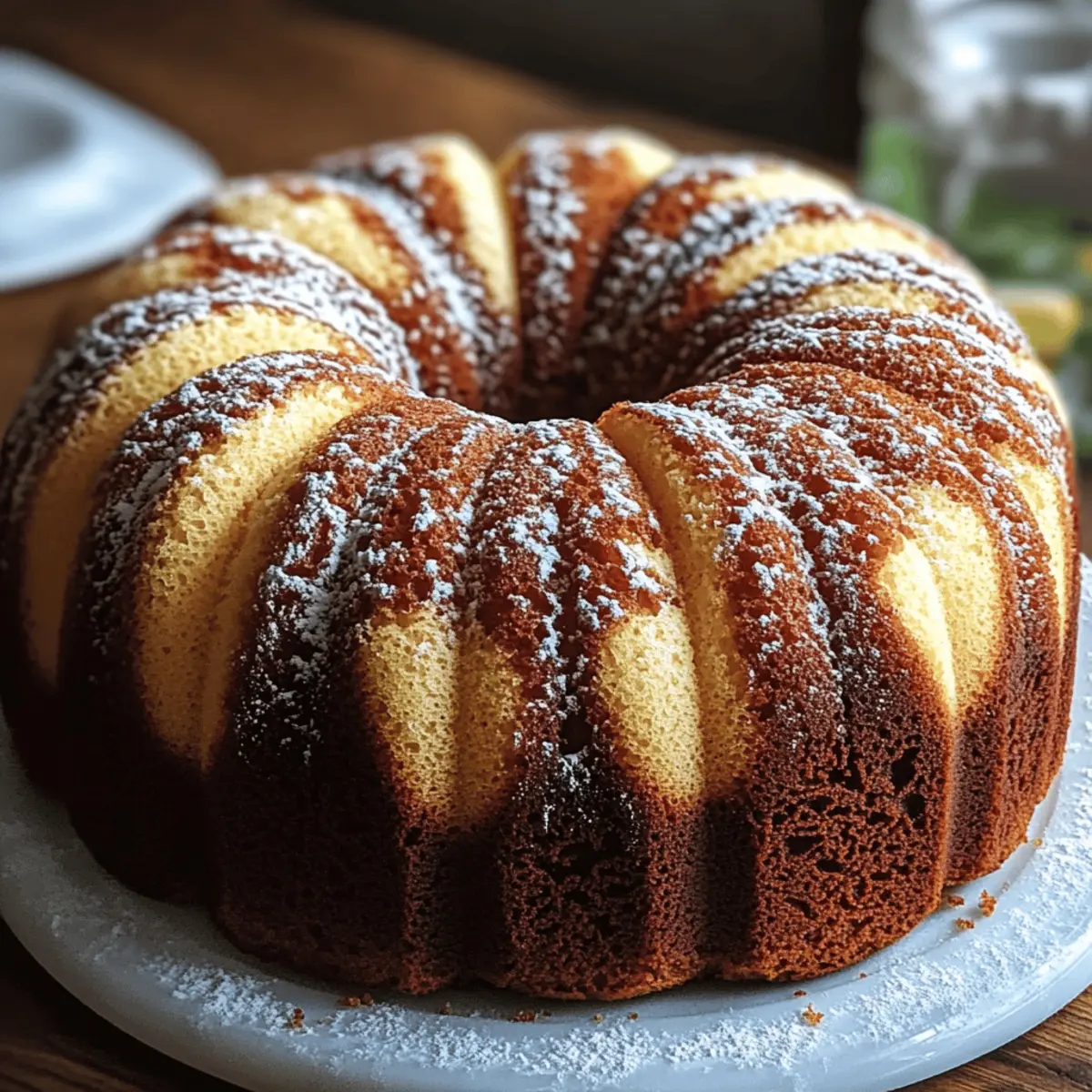Cinnamon Swirl Bundt Cake