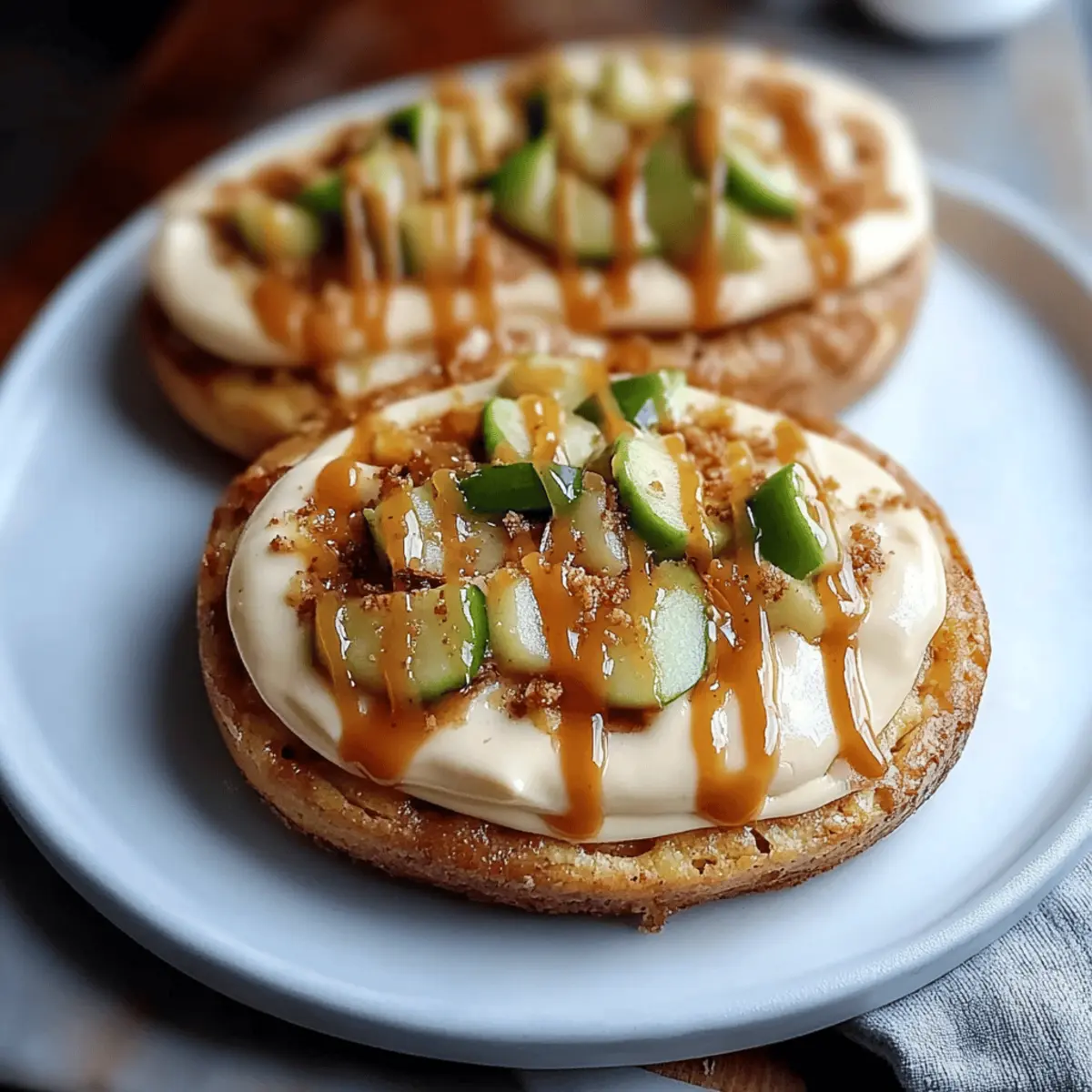 Crumbl Caramel Apple Cookies