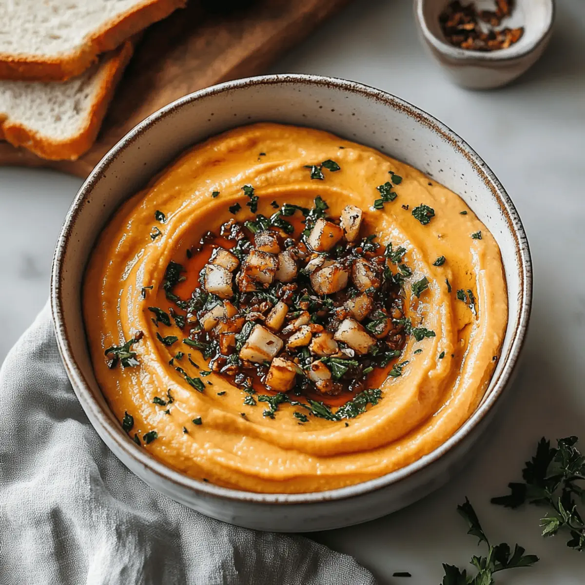 Pumpkin Whipped Feta Dip