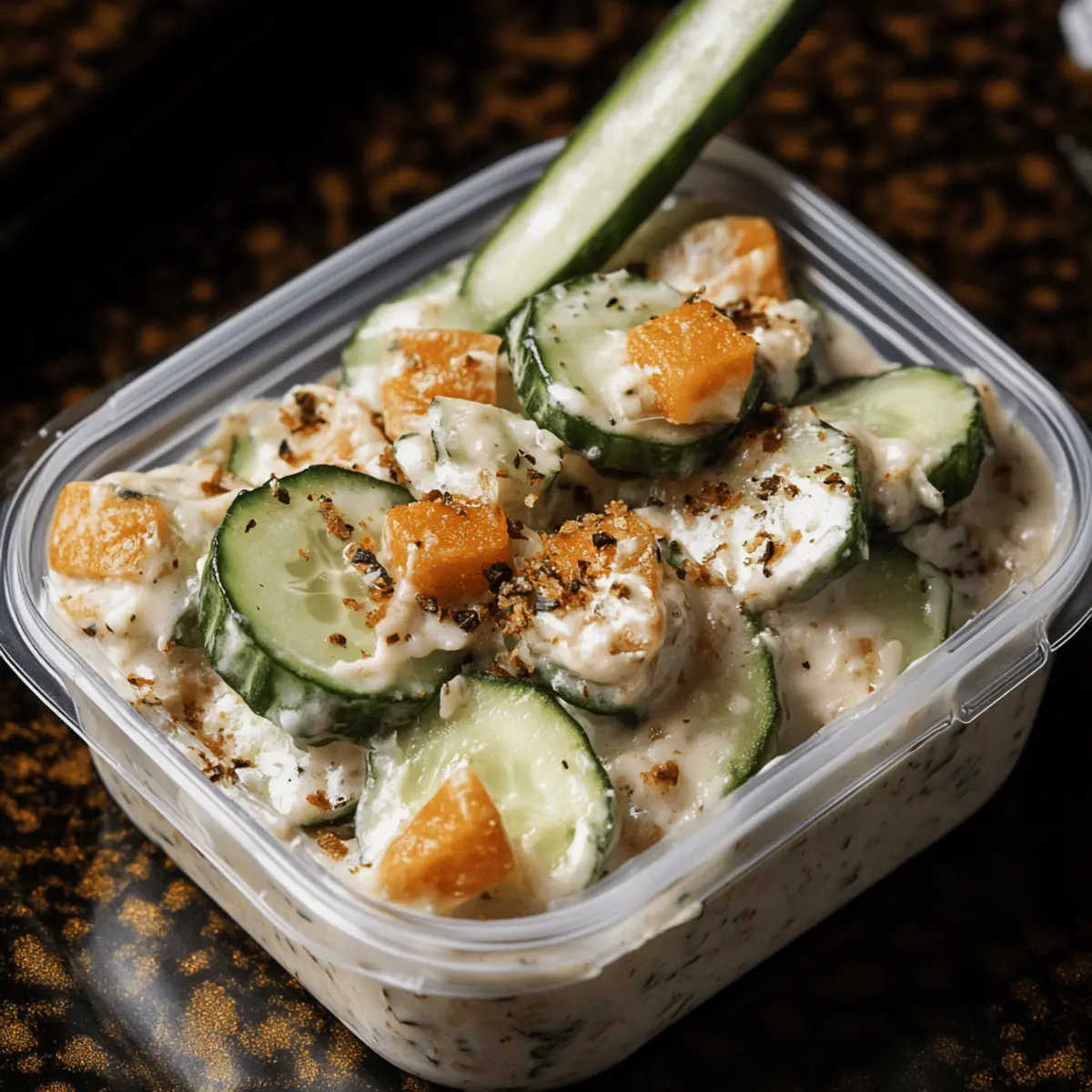 Crunchy Cucumber Bites