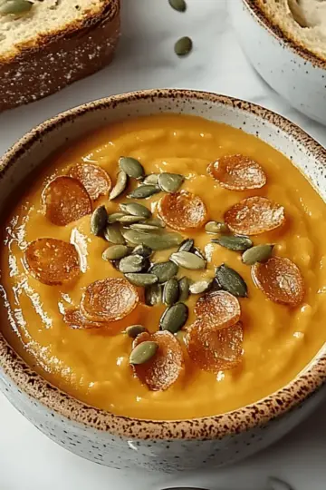 Pumpkin Soup with Canned Pumpkin