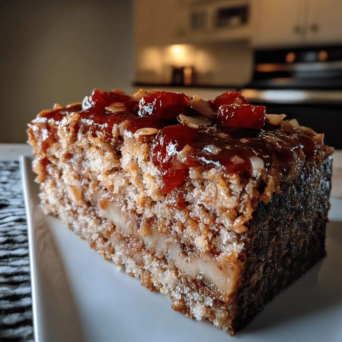 Vintage Meatloaf with Sweet & Spicy Glaze