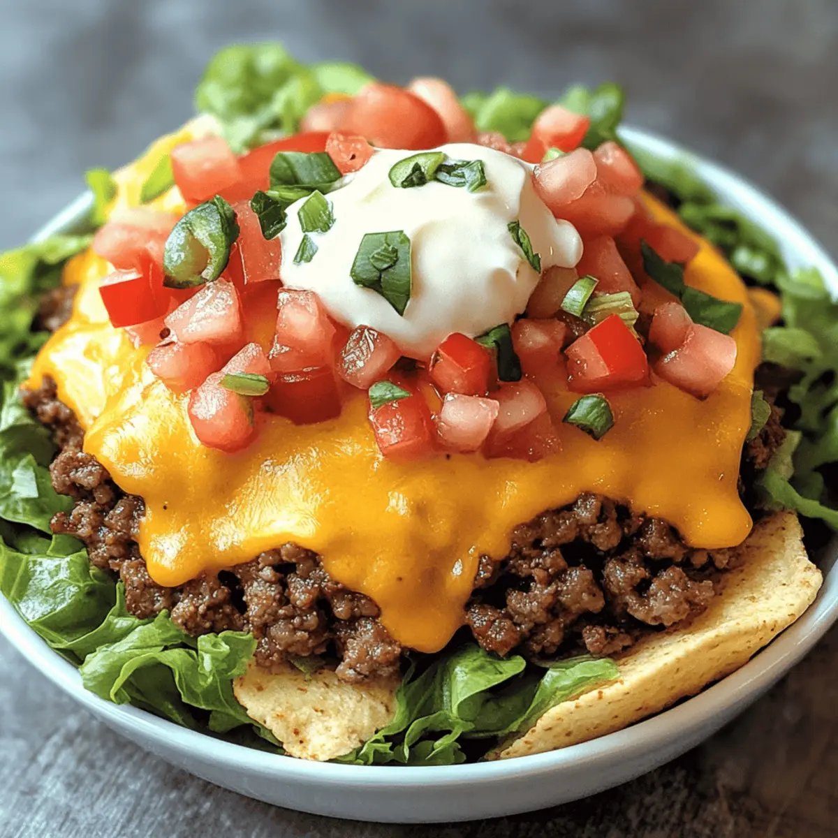 Slow Cooker Smothered Fritos Taco Bowls