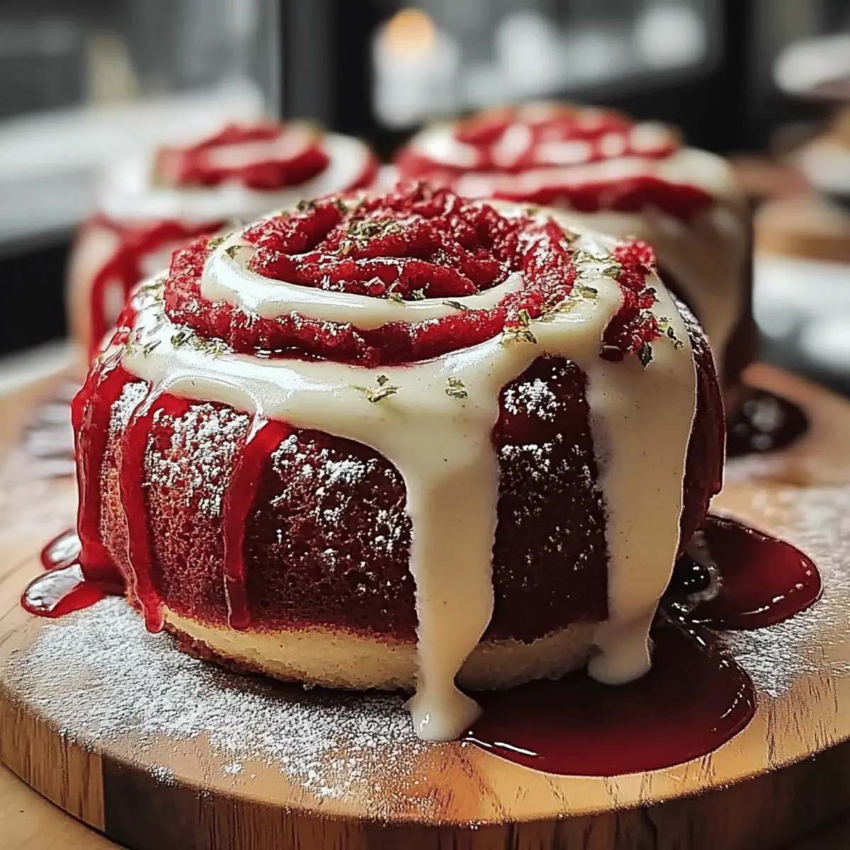 Red Velvet Cinnamon Rolls