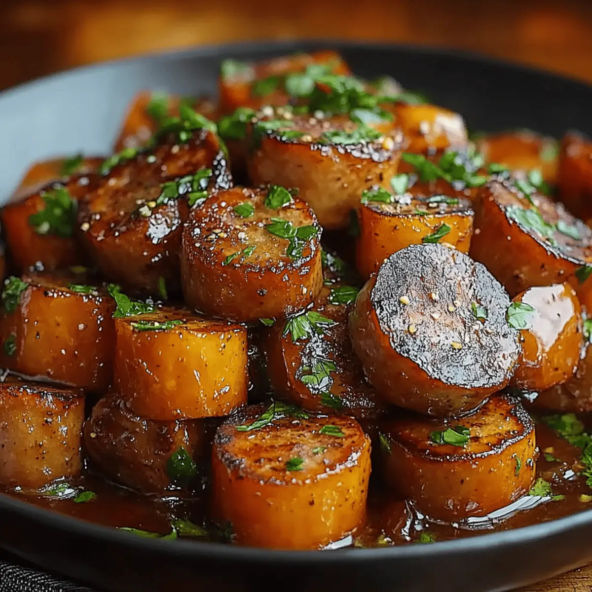 Sausage and Sweet Potatoes