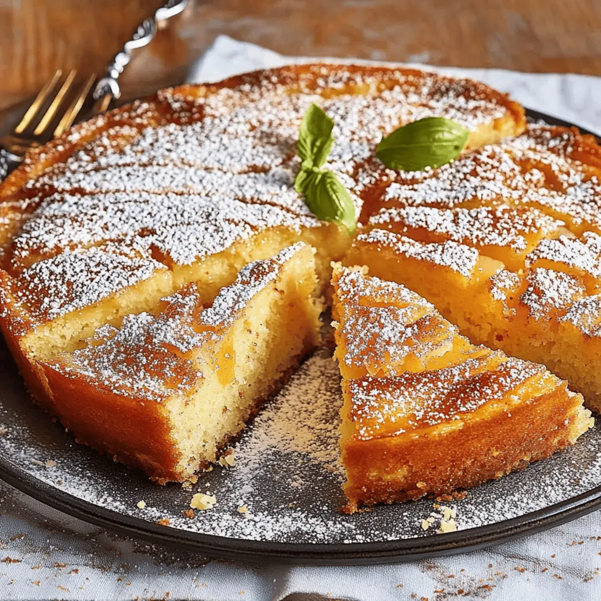 Pear and Almond Cake