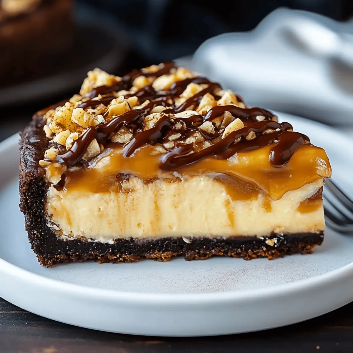 Snickers Cheesecake