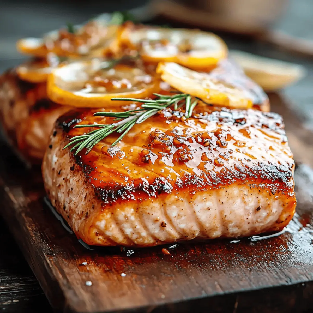 Cedar Plank Grilled Salmon