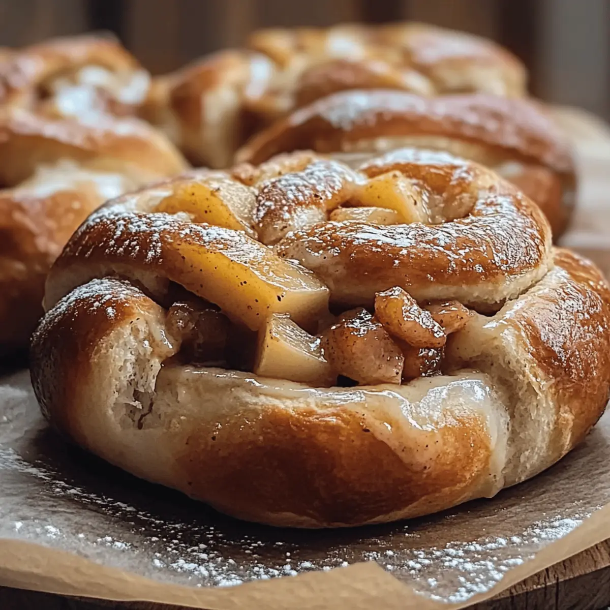 Vegan Apple Cinnamon Buns