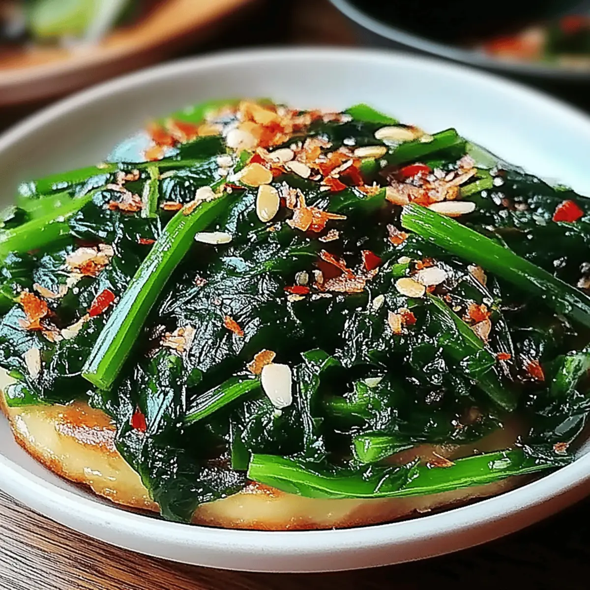 Korean Spinach Salad