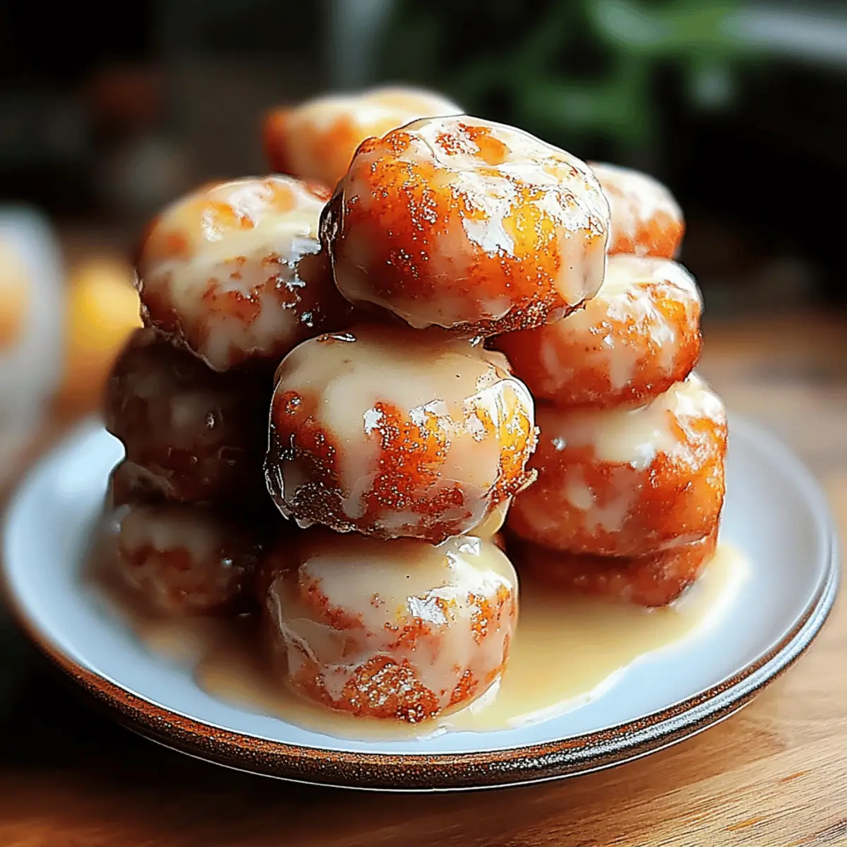 Apple Fritter Bites