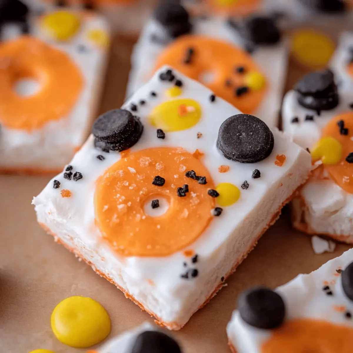 White Chocolate Halloween Oreo Bark