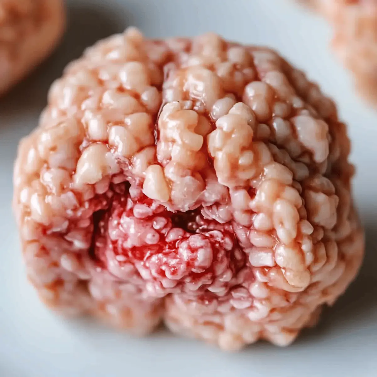 Marshmallow Rice Bubbles Halloween Brains