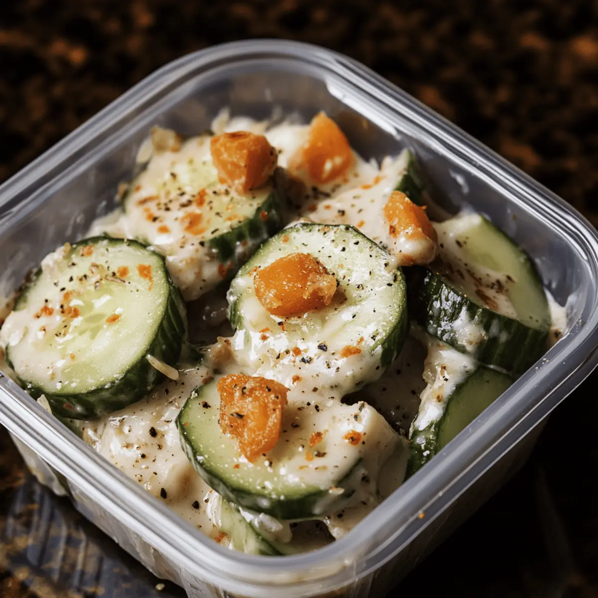 Crunchy Cucumber Bites
