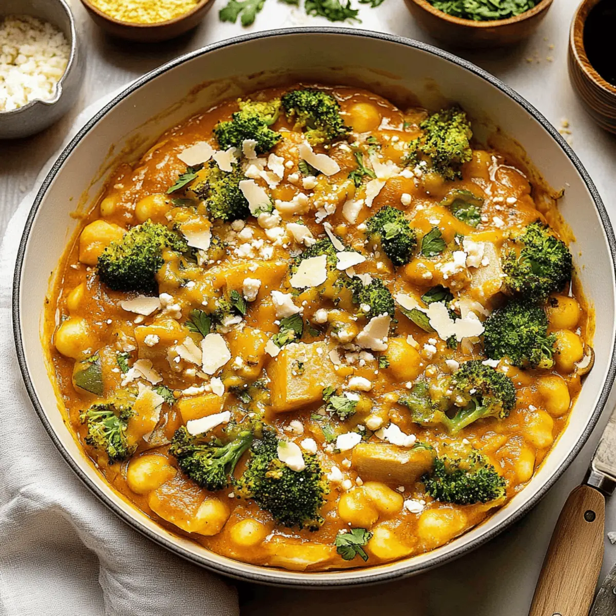 Pumpkin Curry with Chickpea