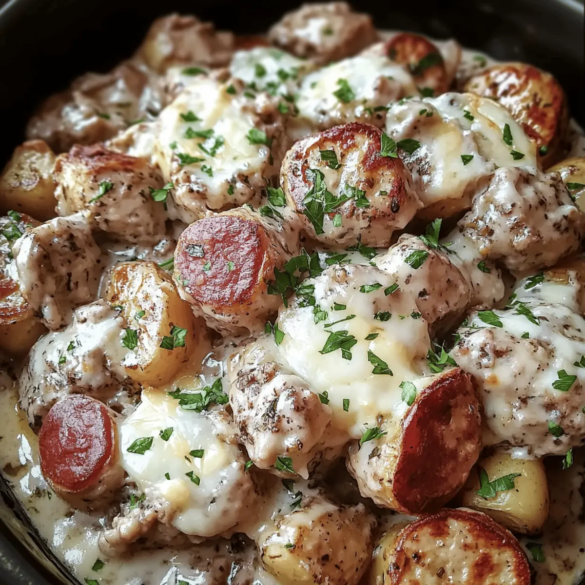 Crockpot Garlic Parmesan Chicken And Potatoes