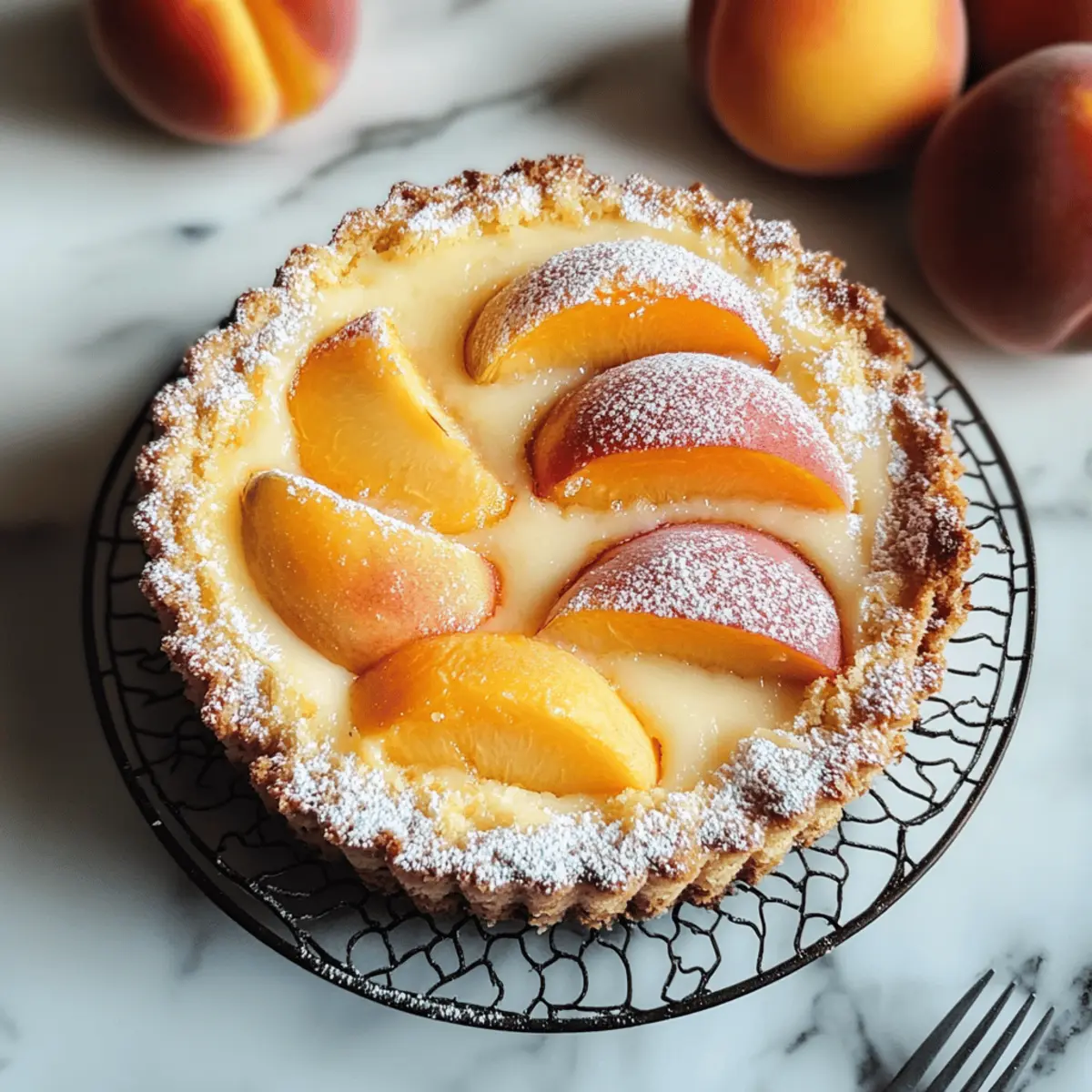 Fresh Peach Cake