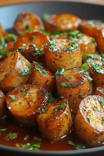 Sausage and Sweet Potatoes