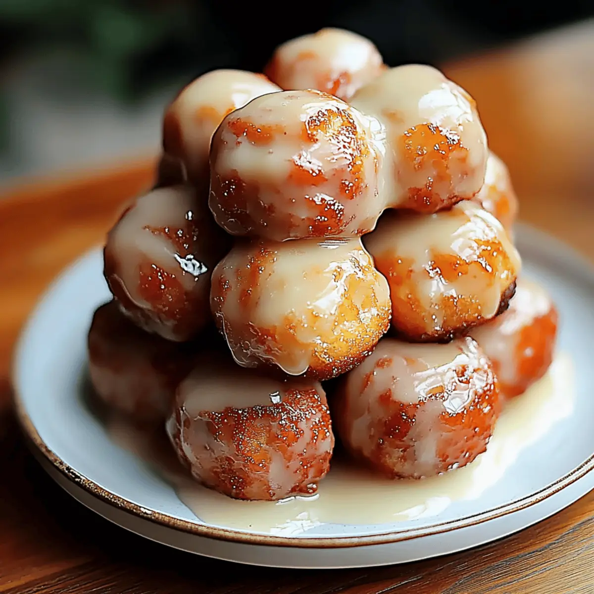 Apple Fritter Bites