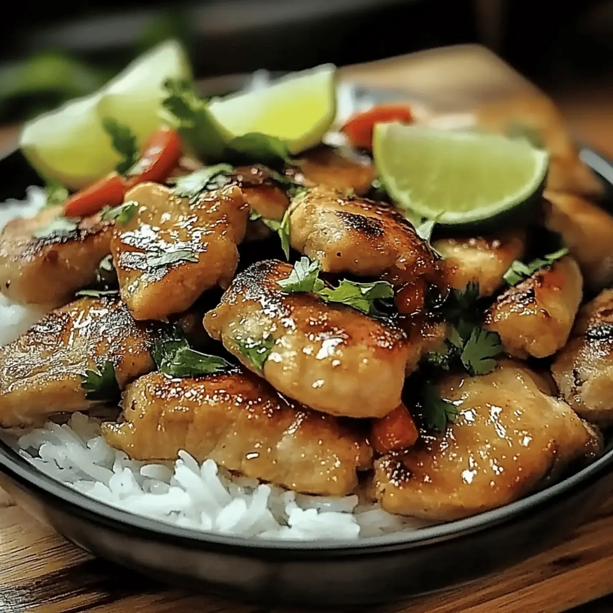Juicy Lemongrass Chicken Vietnamese Style