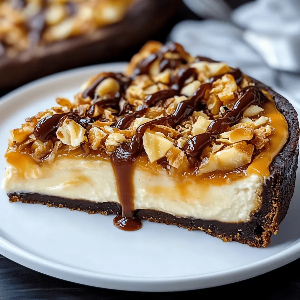 Snickers Cheesecake