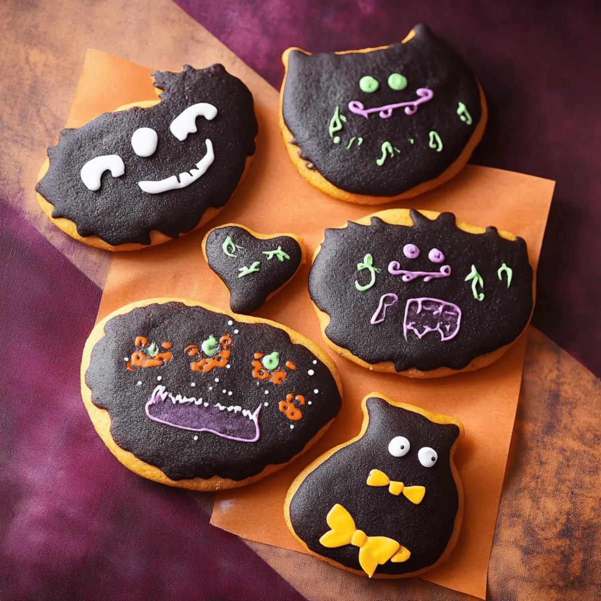 Halloween Decorated Cookies