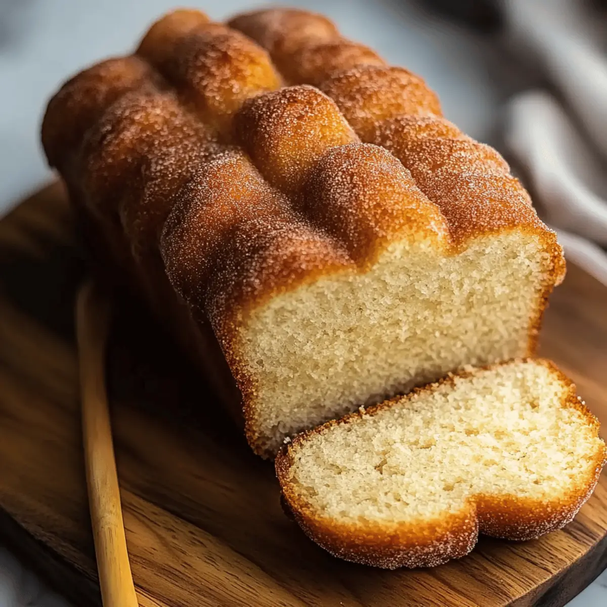 Cinnamon Sugar Donut Bread