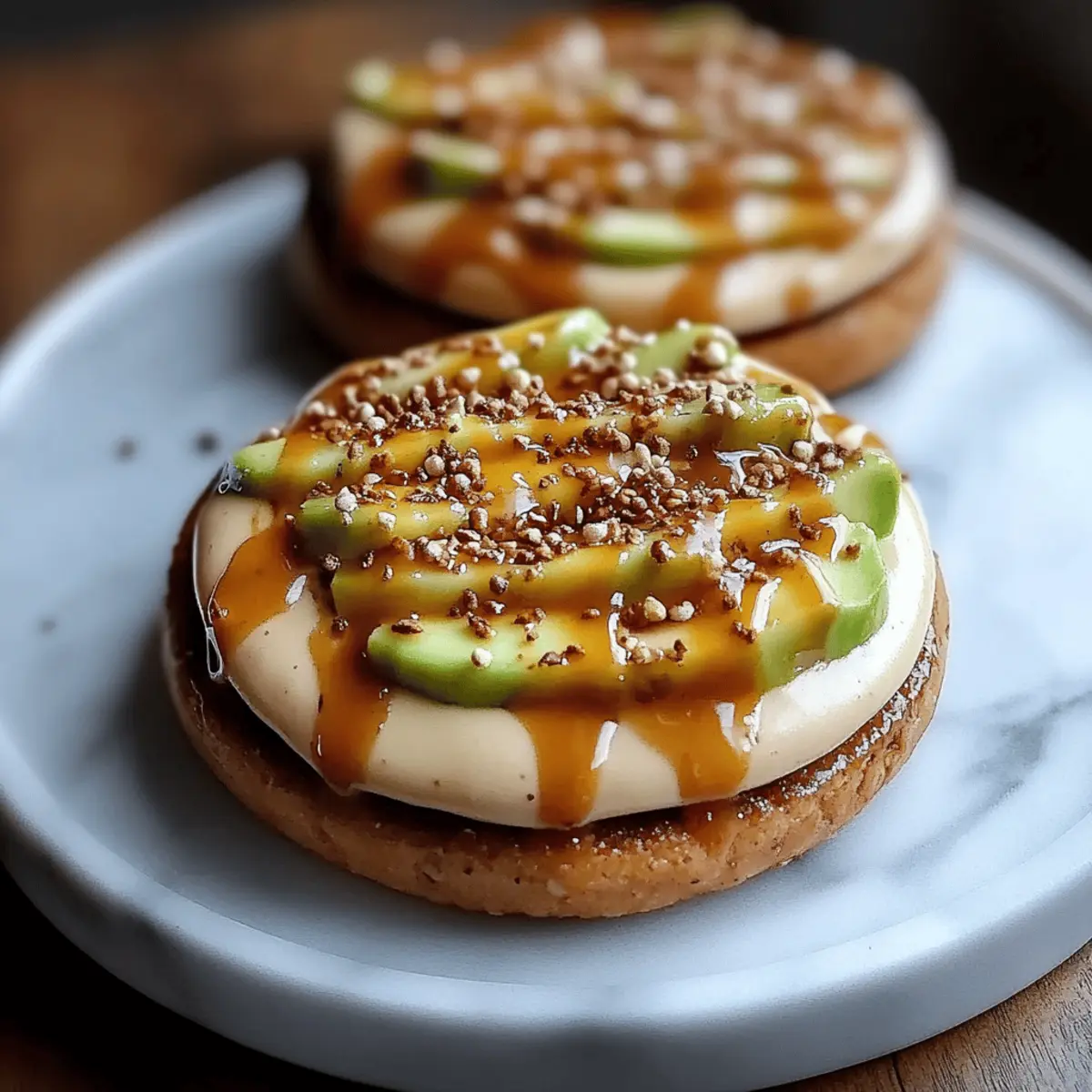 Crumbl Caramel Apple Cookies