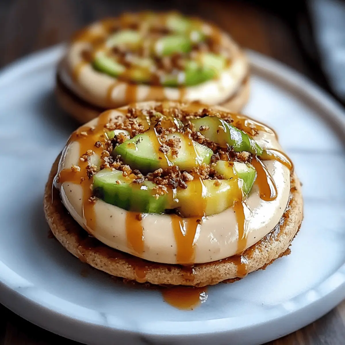 Crumbl Caramel Apple Cookies