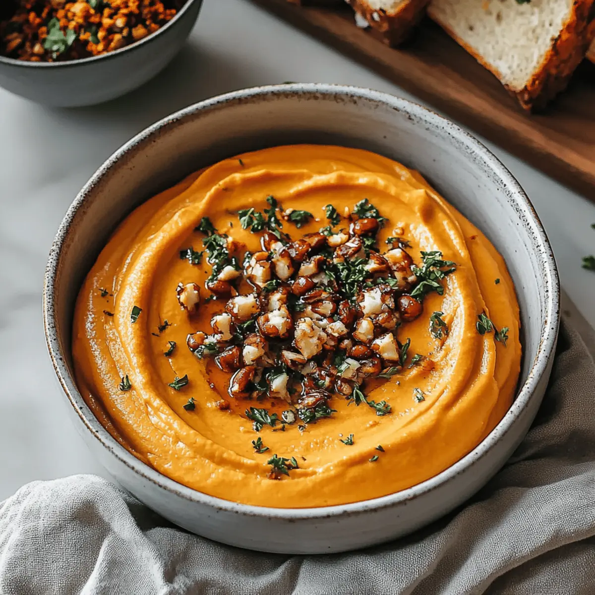 Pumpkin Whipped Feta Dip