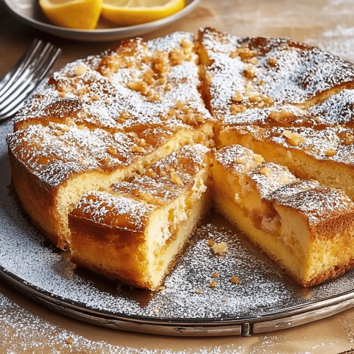 Pear and Almond Cake