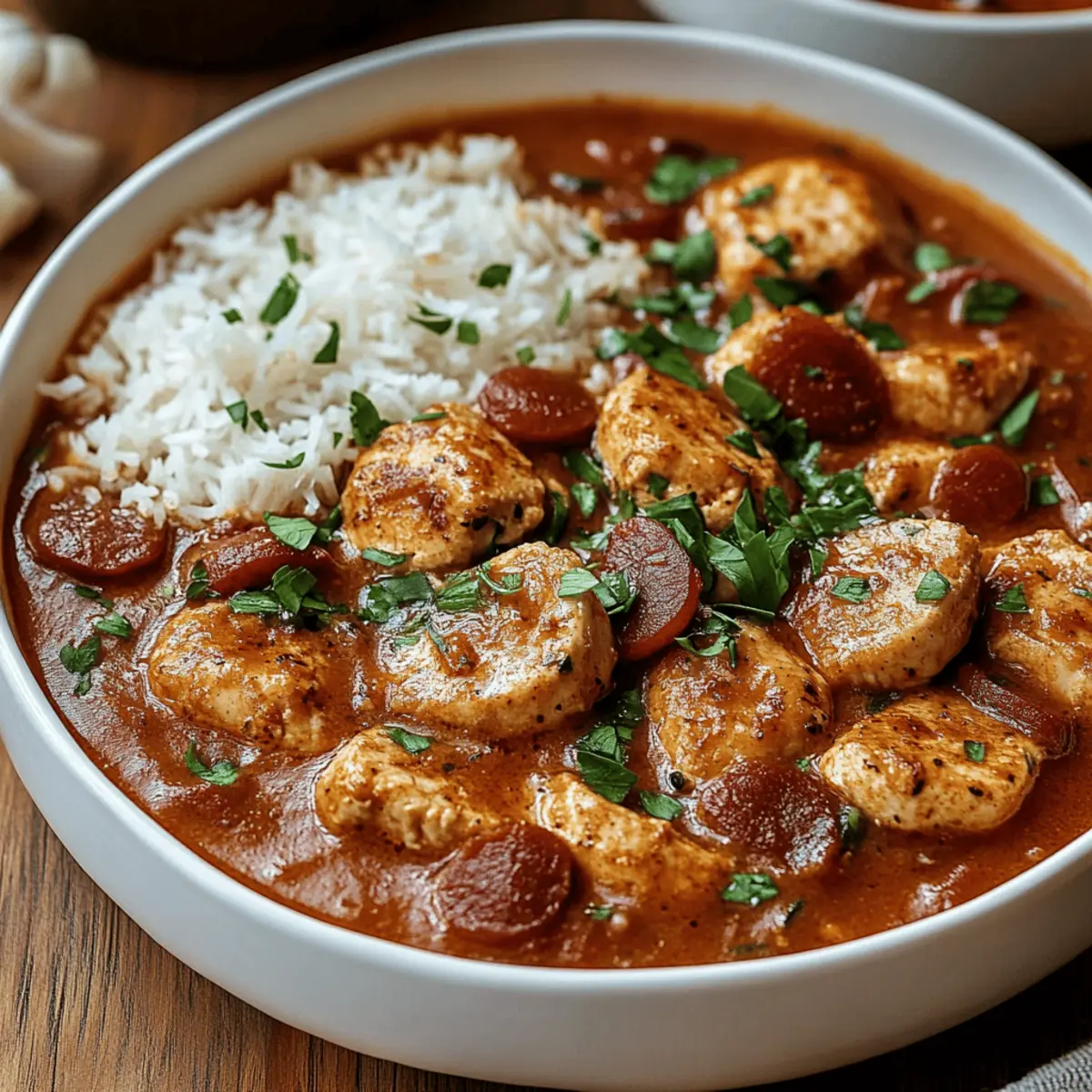 Chicken and Sausage Gumbo